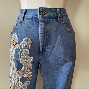 80s Gazoz Bedazzled Jeans